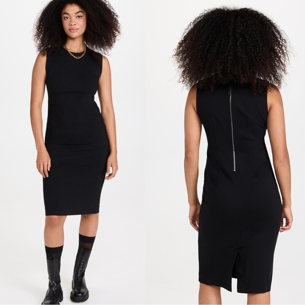 Spanx The Perfect Sheath Dress Black Large Careerwear Business Casual